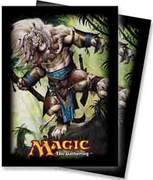 [21] MtG Sleeves SHARDS-02 Conf. 80 Sleeves Ajani Vengeant