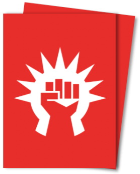 [12] MtG Sleeves GRN-2 Conf. 100 Sleeves Boros Legion