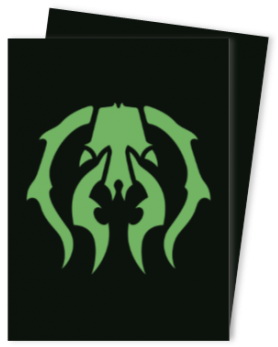 [14] MtG Sleeves GRN-4 Conf. 100 Sleeves Golgari Swarm