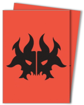 [18] MtG Sleeves GRN-8 Conf. 100 Sleeves Cult of Rakdos