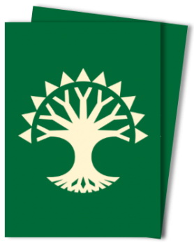 [19] MtG Sleeves GRN-9 Conf. 100 Sleeves Selesnya Conclave