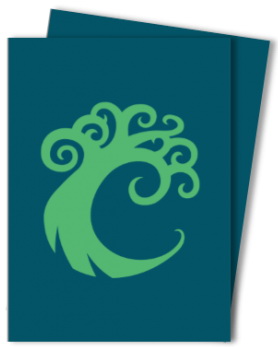 [20] MtG Sleeves GRN-10 Conf. 100 Sleeves Simic Combine