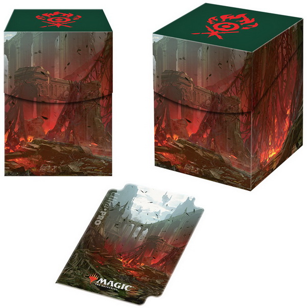 [48] MtG PRO-100+ Deck Box GRN Gruul Clans