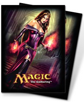 [55] MtG Sleeves INNISTRAD-01 Conf. 80 Sleeves Liliana of the Veil