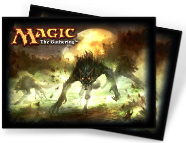 [56] MtG Sleeves INNISTRAD-02 Conf. 80 Sleeves Moonmist