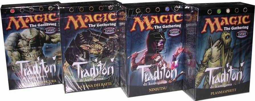 Traditori di Kamigawa - Set 4 Mazzi Tematici