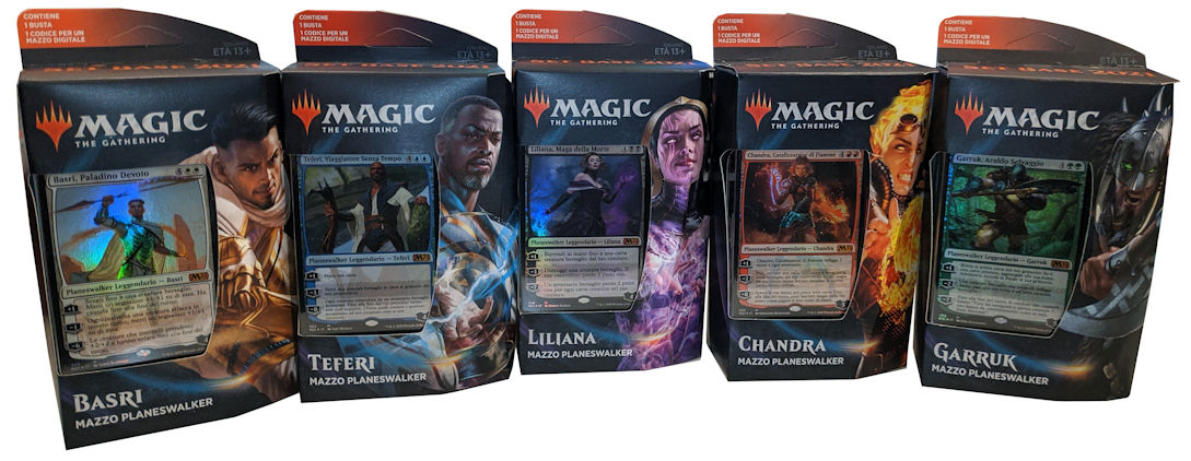 Set Base 2021 ITA - Set 5 Mazzi Planeswalker
