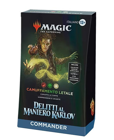 Commander Delitti al Maniero Karlov ITA - Mazzo Commander Camuffamento Letale