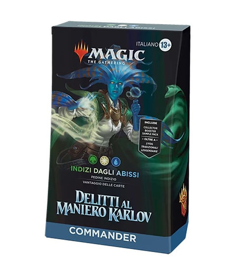 Commander Delitti al Maniero Karlov ITA - Mazzo Commander Indizi dagli Abissi