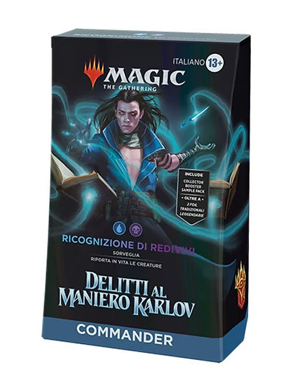 Commander Delitti al Maniero Karlov ITA - Mazzo Commander Ricognizione di Redivivi