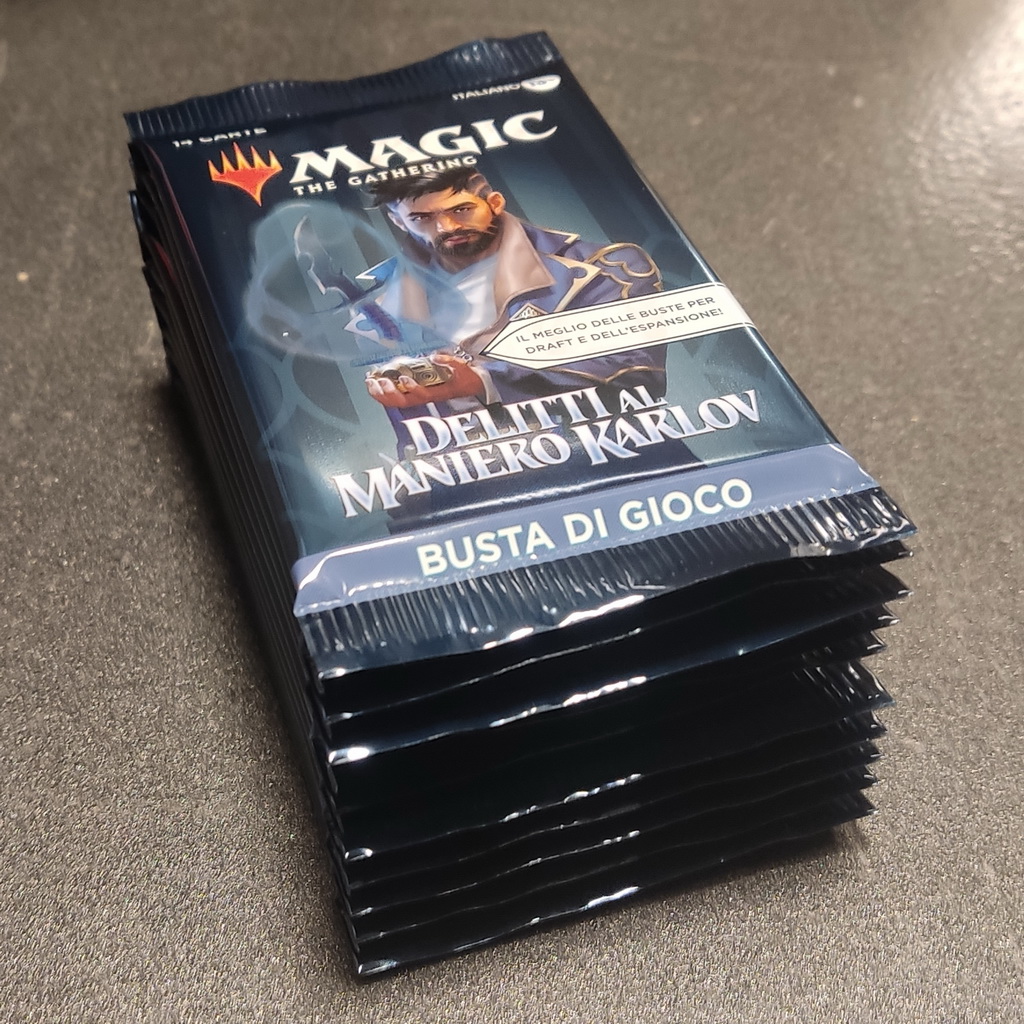 Delitti al Maniero Karlov ITA - 10x Busta da Gioco
