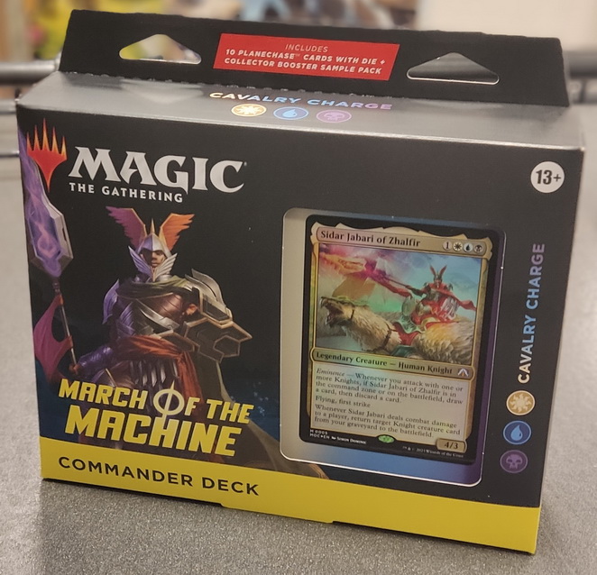 March of the Machines Commander ENG - Commander Deck Cavalry Charge