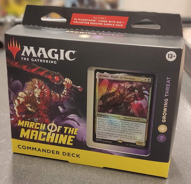 March of the Machines Commander ENG - Commander Deck Growing Threat