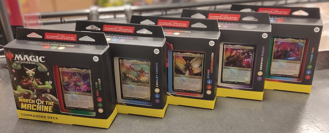 March of the Machines Commander ENG - Set 5 Commander Deck