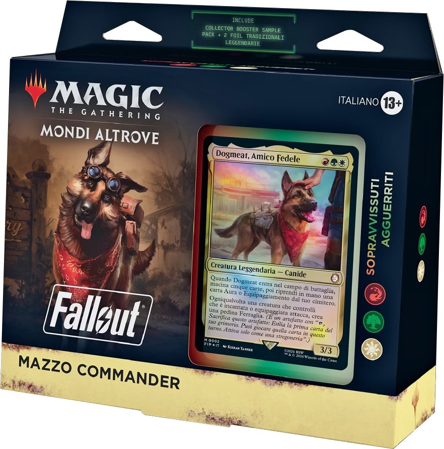 Fallout ITA - Mazzo Commander Sopravvissuti Agguerriti