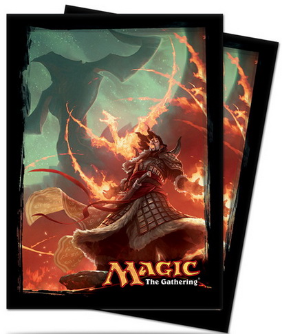 [110] MtG Sleeves FATE-01 Conf. 80 Sleeves Sarkhan Vol