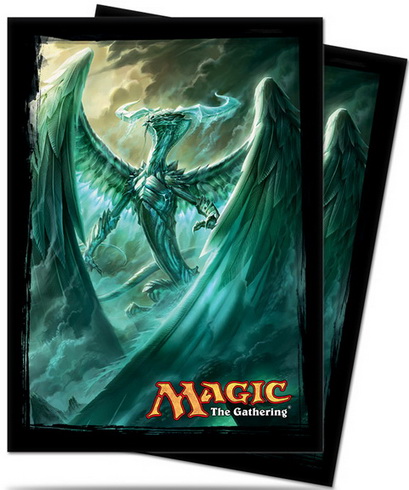 [111] MtG Sleeves FATE-02 Conf. 80 Sleeves Ugin, the Spirit Dragon