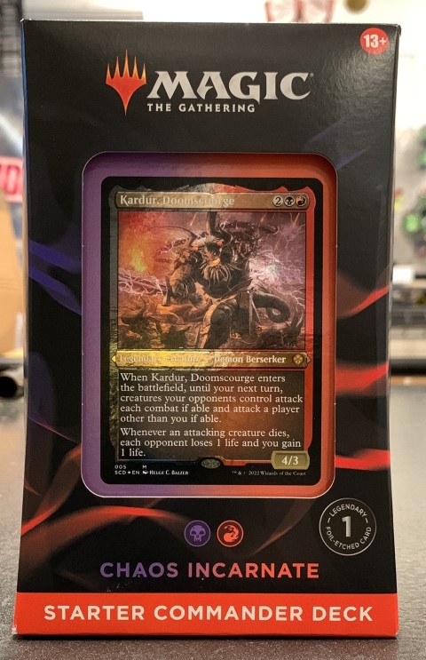 Starter Commander Decks ENG - Commander Deck Chaos Incarnate