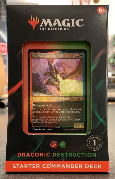 Starter Commander Decks ENG - Commander Deck Draconic Destruction