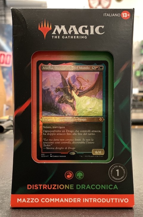 Mazzi Commander Introduttivo ITA - Mazzo Distruzione Draconica
