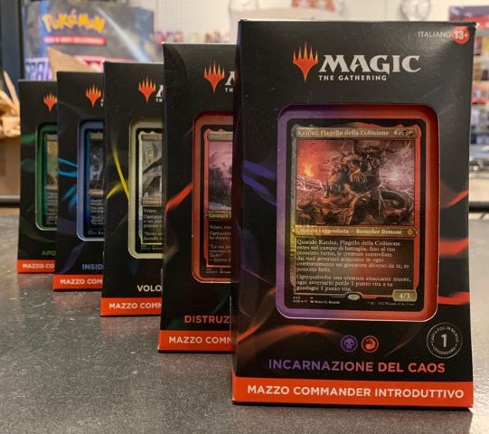 Mazzi Commander Introduttivo ITA - Set 5 Mazzi