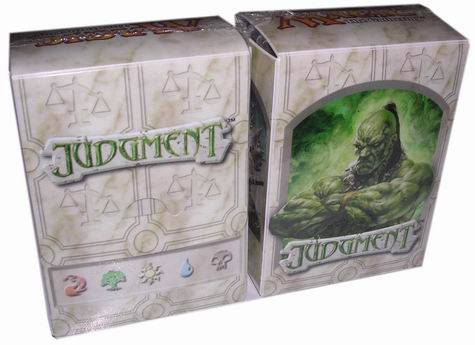 MTG Deck Box JUDGMENT-01 con 80 proteggicards