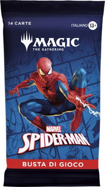 Spider Man Marvel ITA - Busta da Gioco (14 carte per busta)