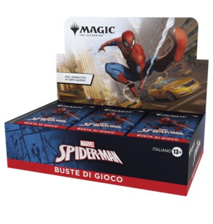 Spider Man Marvel ITA - Box 30 Busta da Gioco