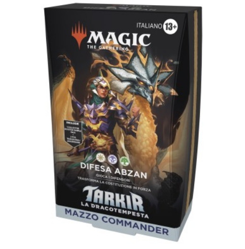 Commander Tarkir: la Dracotempesta ITA - Mazzo Commander Difesa Abzan