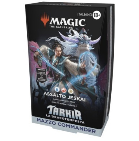 Commander Tarkir: la Dracotempesta ITA - Mazzo Commander Assalto Jeskai