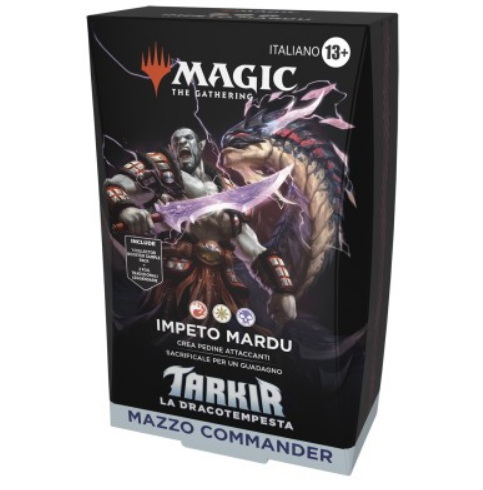 Commander Tarkir: la Dracotempesta ITA - Mazzo Commander Impeto Mardu