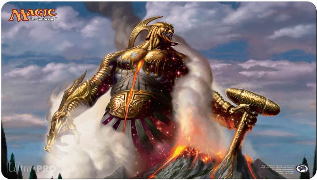 [136] MtG Playmat THEROS-4 Purphoros, God of the Forge