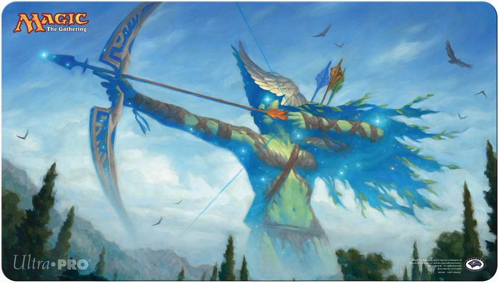 [137] MtG Playmat THEROS-5 Nylea, God of the Hunt