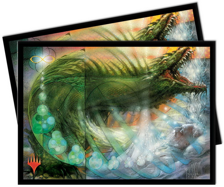 [33] MtG Sleeves UMA-4 Conf. 100 Sleeves Pattern of Rebirth