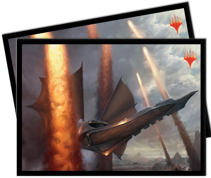 [34] MtG Sleeves UMA-5 Conf. 100 Sleeves Seismic Assault