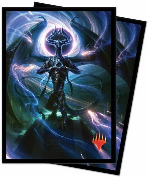 [46] MtG Sleeves WAR-V3 Conf. 100 Sleeves Nicol Bolas, Dragon-God