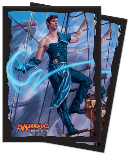 [164] MtG Sleeves XLN-V1 Conf. 80 Sleeves Jace, Cunning Castaway