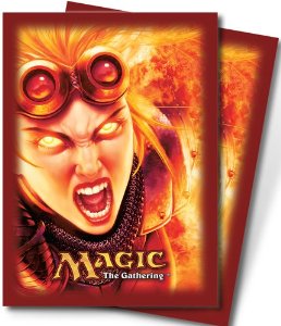 [35] MtG Sleeves ZENDIKAR-04 Conf. 80 Sleeves Chandra Ablaze 2