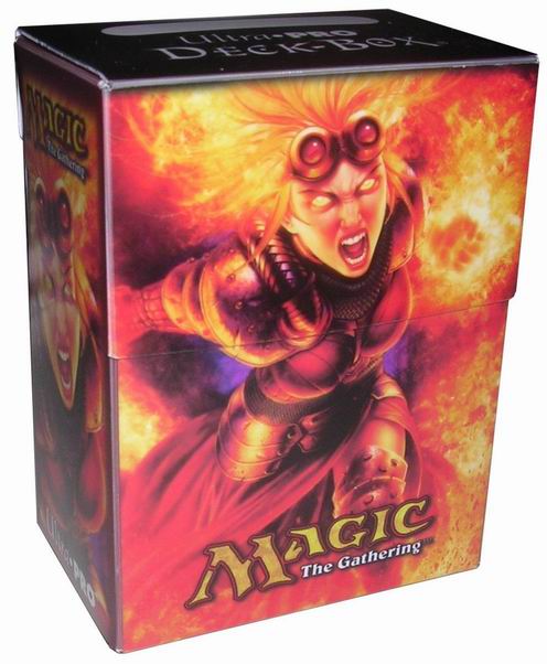 [37] MtG 80+ Deck Box ZENDIKAR-02 Chandra Ablaze