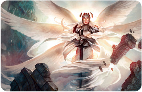 [55] MtG Playmat ZENDIKAR-1 Iona, Shield of Emeria