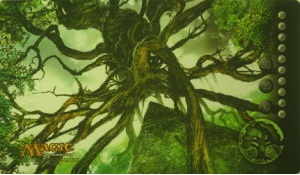 [64] MtG Playmat ZENDIKAR-10 Forest
