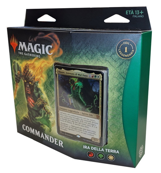 Commander Rinascita di Zendikar ITA - Mazzo Commander Ira della Terra