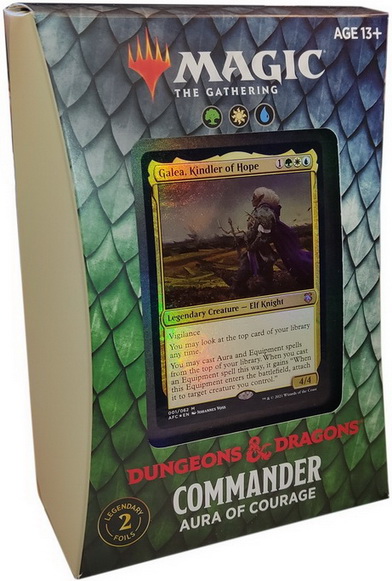 Dungeons & Dragons Commander ENG - Commander Deck Aura of Courage