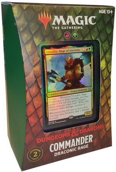 Dungeons & Dragons Commander ENG - Commander Deck Draconic Rage