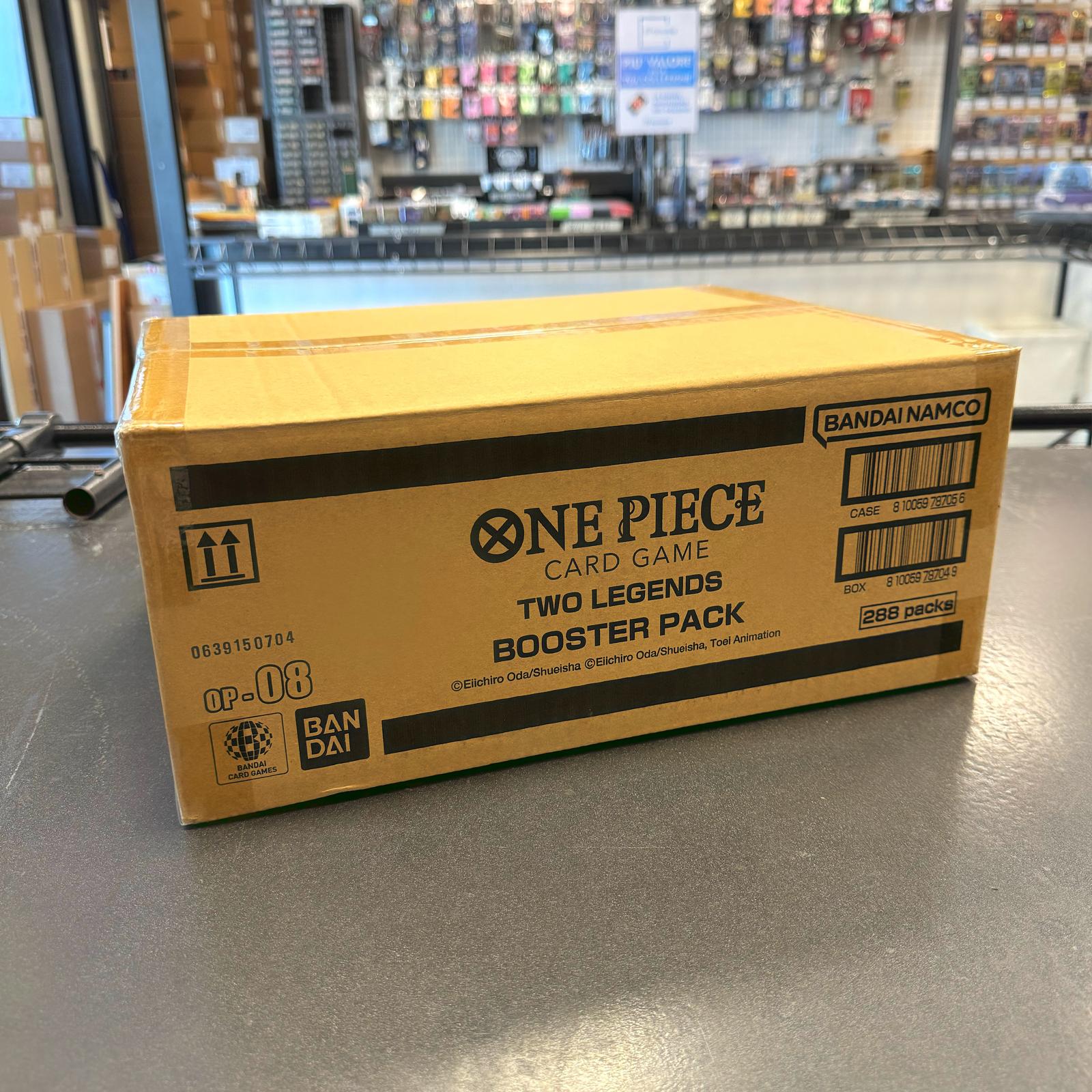 [OP-08] Two Legends ENG - Case 12 Box 24 Bustine