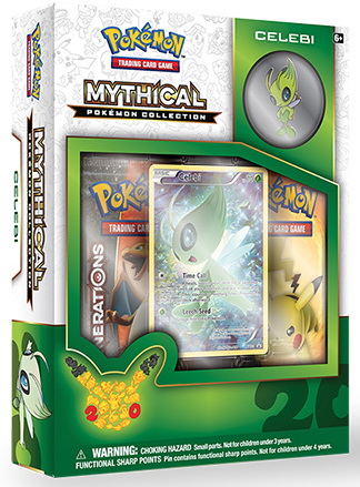 Generations ENG - Celebi Pin Mythical Collection