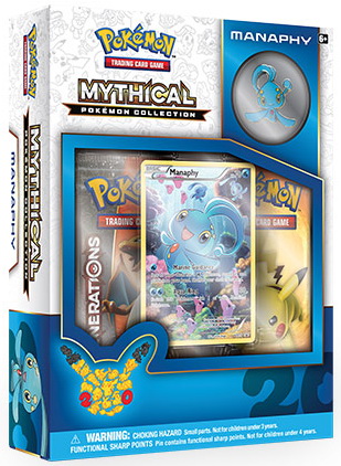 Generations ENG - Manaphy Pin Mythical Collection