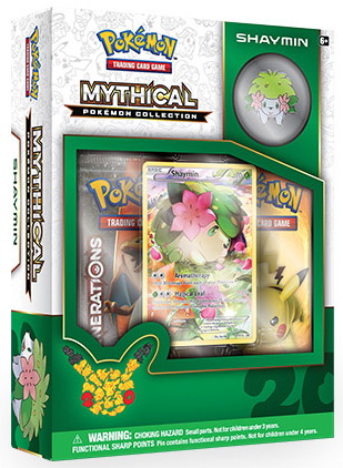 Generations ENG - Shaymin Pin Mythical Collection