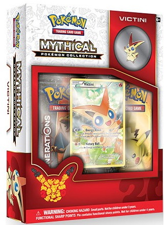 Generations ENG - Victini Pin Mythical Collection