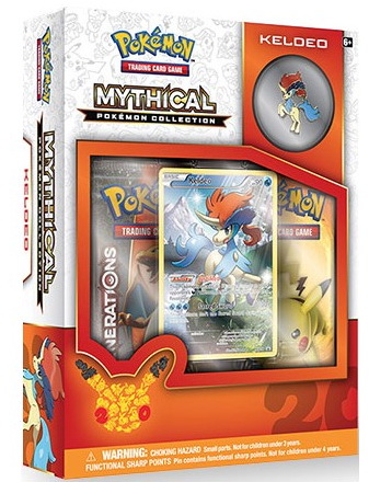 Generations ENG - Keldeo Pin Mythical Collection